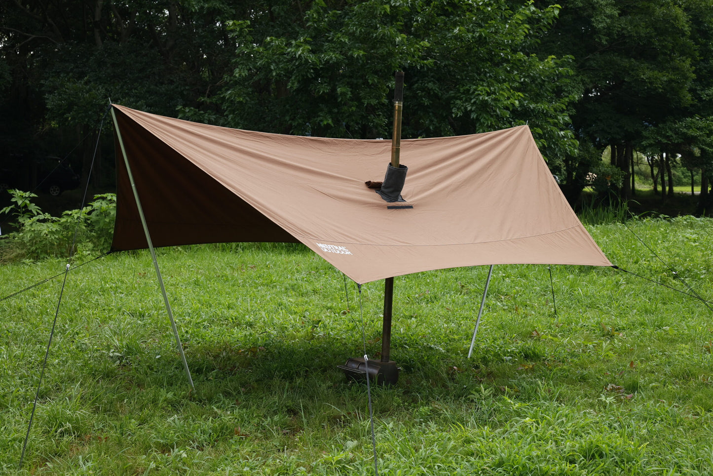NEUTRAL OUTDOOR アウトドア TCタープ3.0 チムニー NT-TA12 ブラウン
